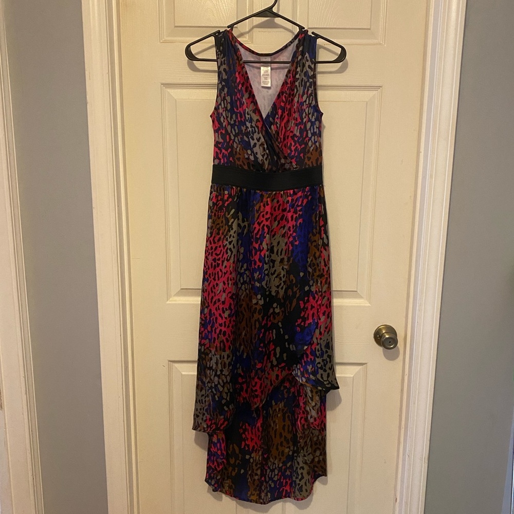 💵3 for $10💵 Leopard Print High-Low Dress